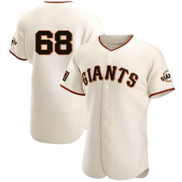 Erik Miller Men's Authentic San Francisco Giants Cream Home Jersey