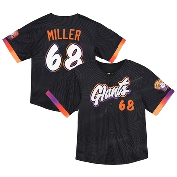 Erik Miller Toddler Limited San Francisco Giants Anthracite 2025 City Connect Jersey