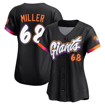 Erik Miller Women's Limited San Francisco Giants Anthracite 2025 City Connect Jersey