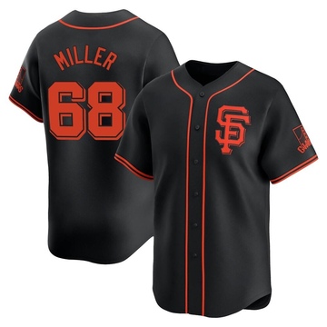 Erik Miller Youth Limited San Francisco Giants Black Alternate Jersey