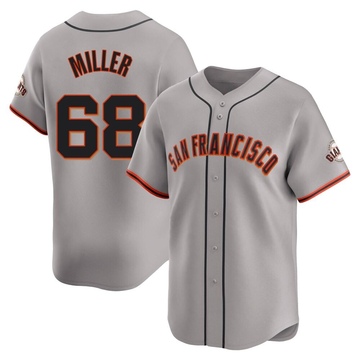 Erik Miller Youth Limited San Francisco Giants Gray Away Jersey