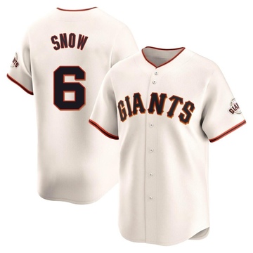 J.t. Snow Youth Limited San Francisco Giants Cream Home Jersey
