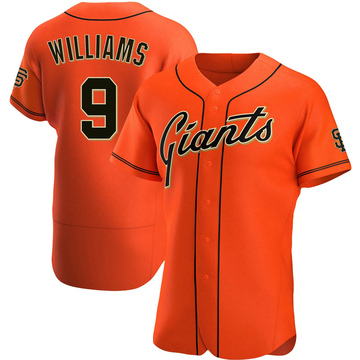 Matt Williams Men's Authentic San Francisco Giants Orange Alternate Jersey