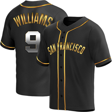 Matt Williams Men's Replica San Francisco Giants Black Golden Alternate Jersey