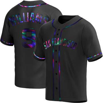 Matt Williams Men's Replica San Francisco Giants Black Holographic Alternate Jersey