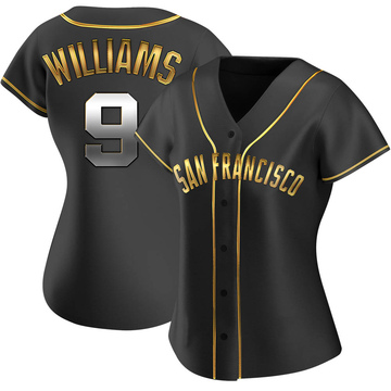 Matt Williams Women's Replica San Francisco Giants Black Golden Alternate Jersey