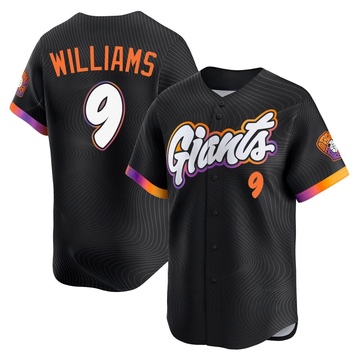 Matt Williams Youth Limited San Francisco Giants Anthracite 2025 City Connect Jersey